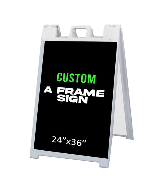 PORTABLE A-FRAME 24X36 DOUBLE FACE FOR STORE FRONT
